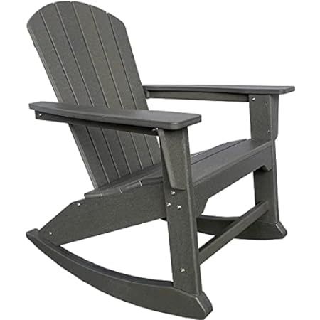 Keter Adirondack Rocker Resin Outdoor Furniture Patio Chair Perfect for Porch, Pool, and Fire Pit Se | Amazon (US)