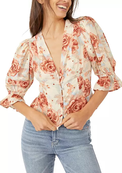 I Found You Printed Top | Belk