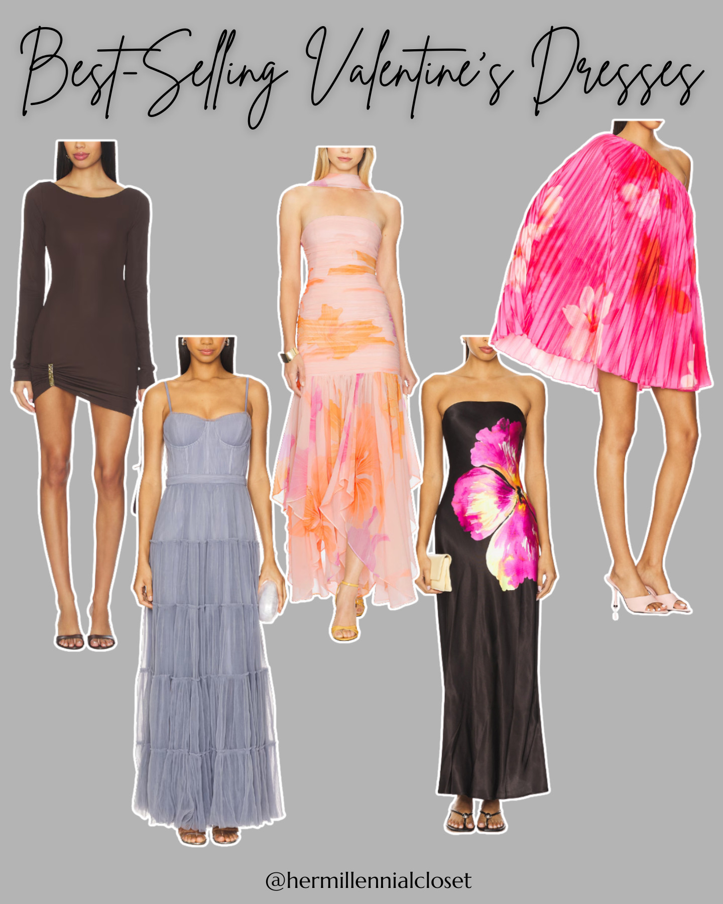 The dresses everyone’s loving this Valentine’s Day. From romantic florals to sleek silhouettes and statement colors, these best-selling picks are perfect for date night, Galentine’s, or any moment that calls for something special. Flattering, feminine, and made to stand out. 

 #LTKValentine #LTKootd #LTKSaleAlert