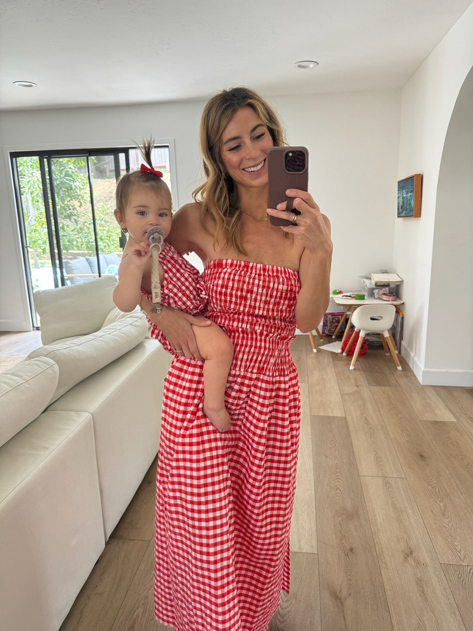 Love this gingham two piece set from Amazon for summer! Banks outfit is target, linked a few similar options as well.  

 #LTKSeasonal #LTKFindsUnder50 #LTKFamily