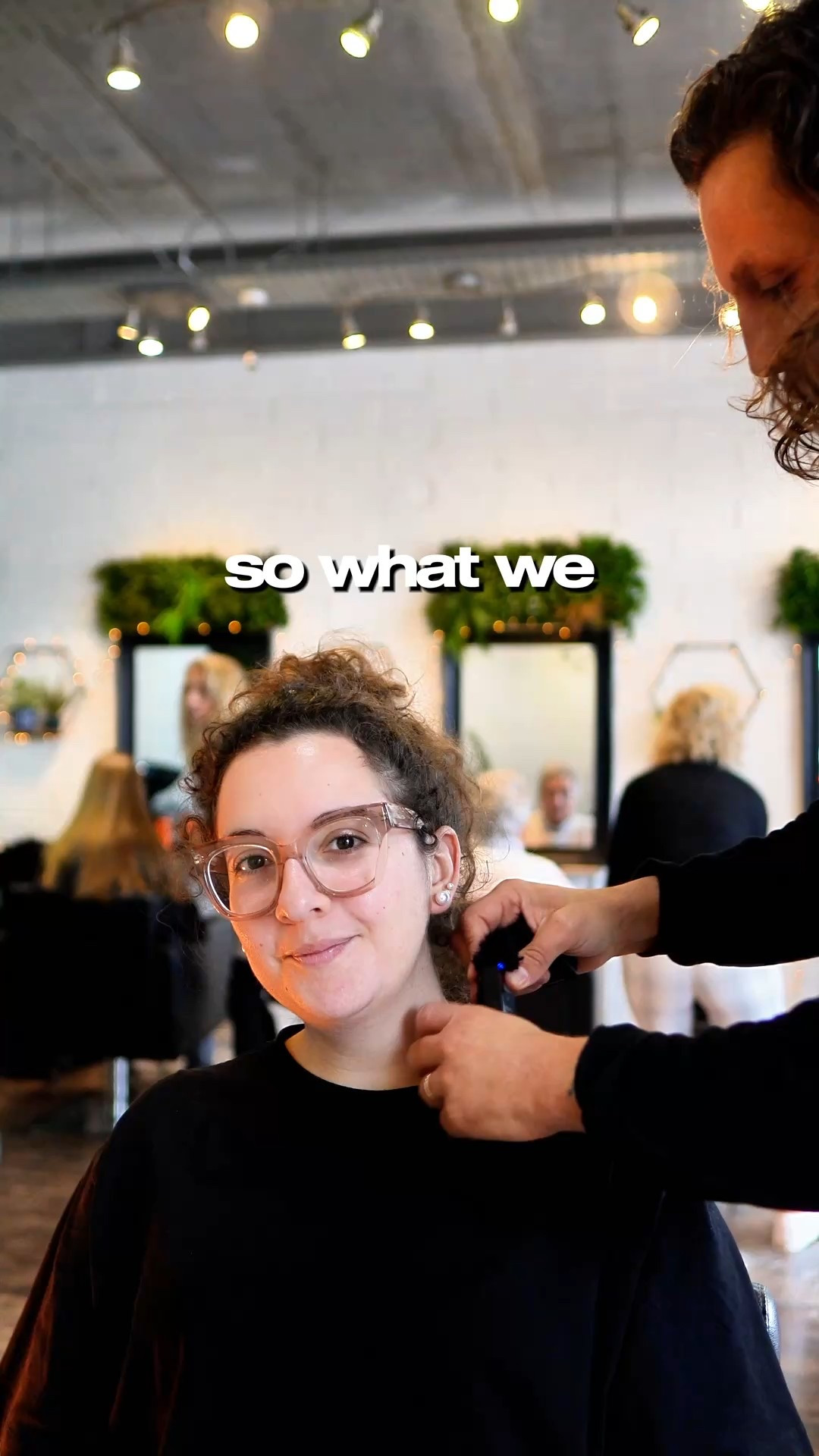 Haircut Transformation , Curly hair transformation . 

#LTKuk #LTKeurope #LTKspring