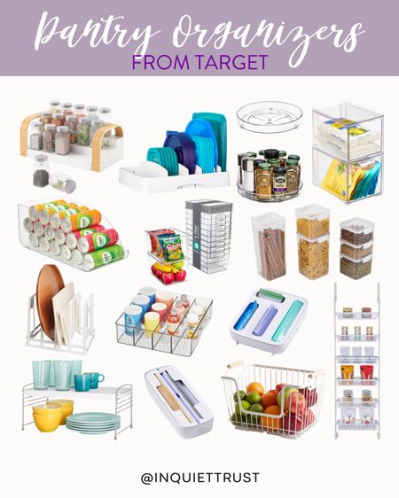 Tired of a messy pantry? Target offers a variety of kitchen containers and dividers to make organization simple for your home! Get yours now at an affordable price!
#kitchenessentials #storagetips #springcleaning #pantryorganization

#LTKSeasonal #LTKHome #LTKFindsUnder100