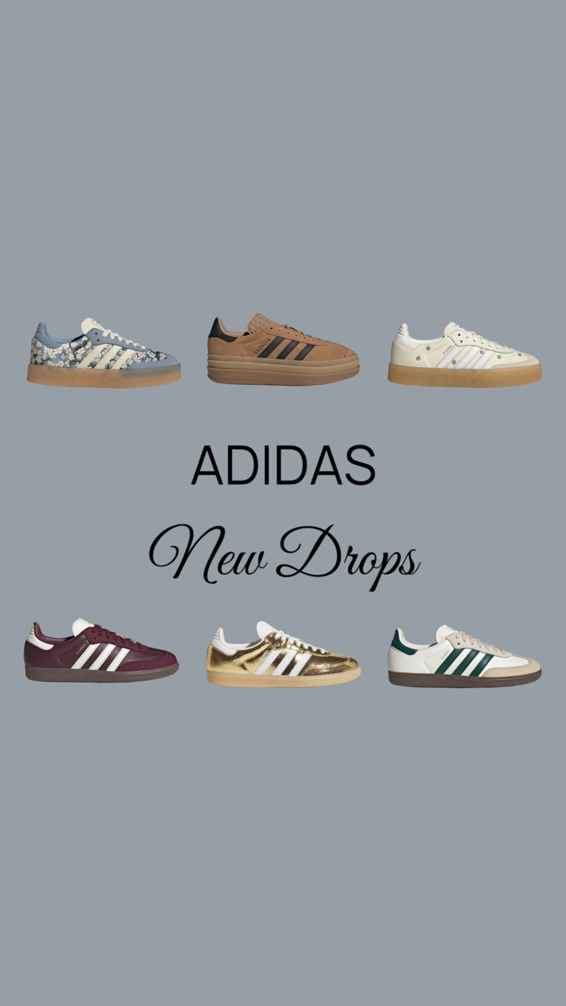ADIDAS New Drops 🔥 

sneakers, casual outfit, athleisure 

#LTKU #LTKShoeCrush #LTKActive