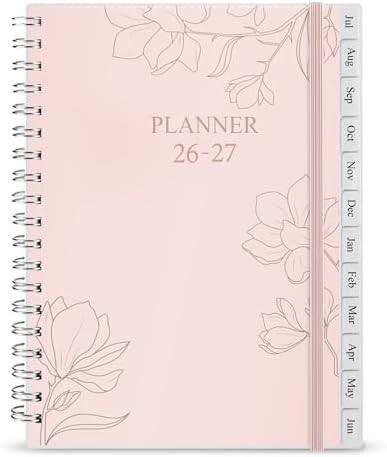 2026-2027 Planner - Weekly & Monthly Planner Runs from Jul 2026 to Jun 2027, 6" x 8.3", 12 Monthl... | Amazon (US)