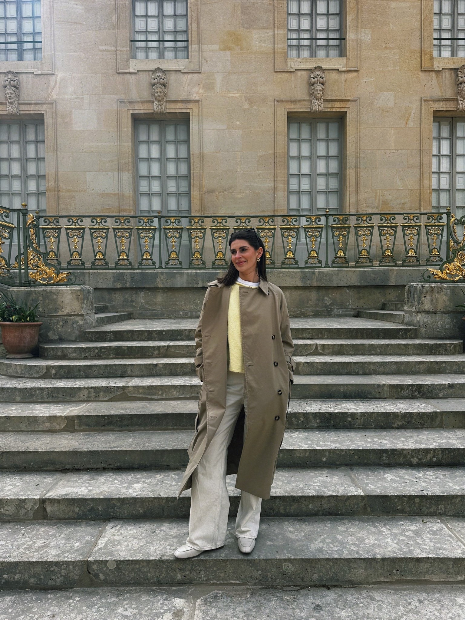 XXS trench - size down one! 

Spring outfit
Spring wear
Spring fashion

#LTKWorkwear #LTKSeasonal #LTKootd