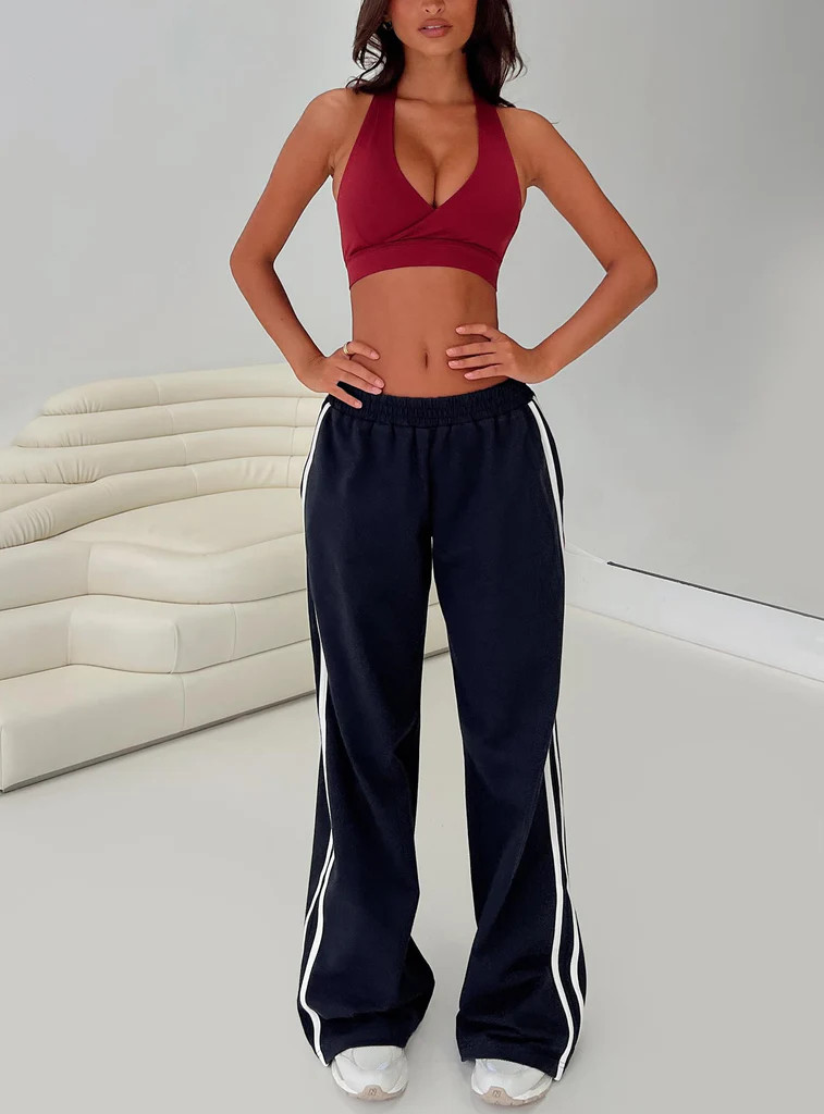 Circuit Track Pants Navy | Princess Polly US