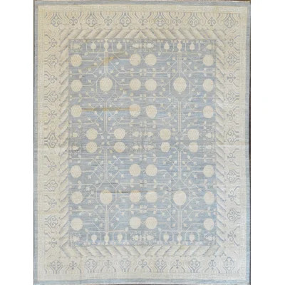 One-of-a-Kind 8' x 10' Area Rug in Beige/Gray/Blue | Wayfair North America