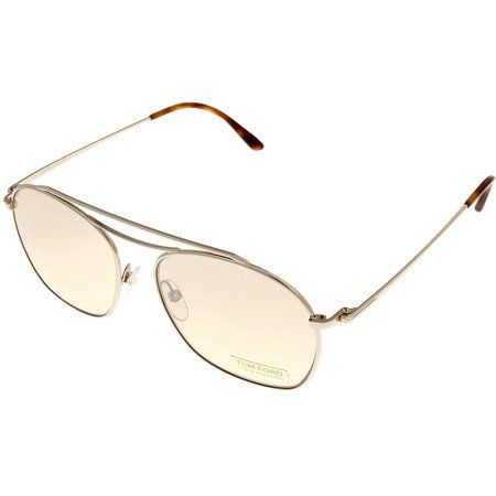 Tom Ford Sunglasses Unisex TF146 28G Aviator Gold Size: Lens/ Bridge/ Temple: 53-15-145 | Walmart (US)