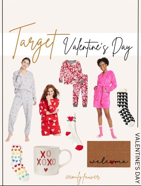 Target 🎯 Valentine’s Day pj’s, cozy socks, coffee mugs & home decor 💗 

#LTKhome #LTKSeasonal #LTKunder50