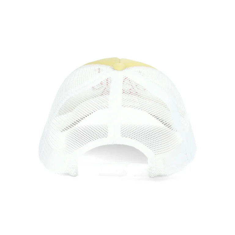 No Boundaries Trucker Hat, Women’s, Yellow | Walmart (US)