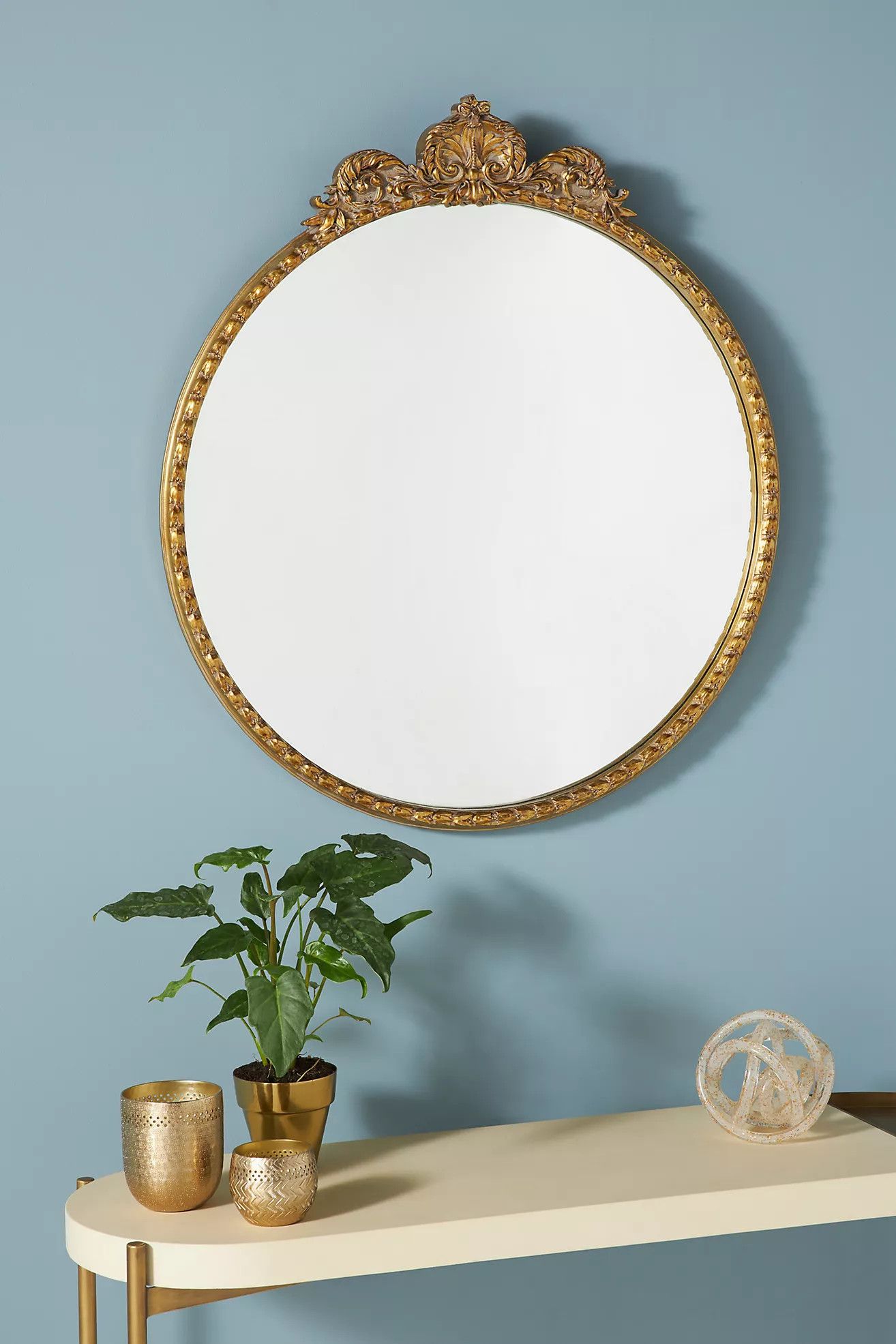 Gleaming Primrose Mirror | Anthropologie (US)