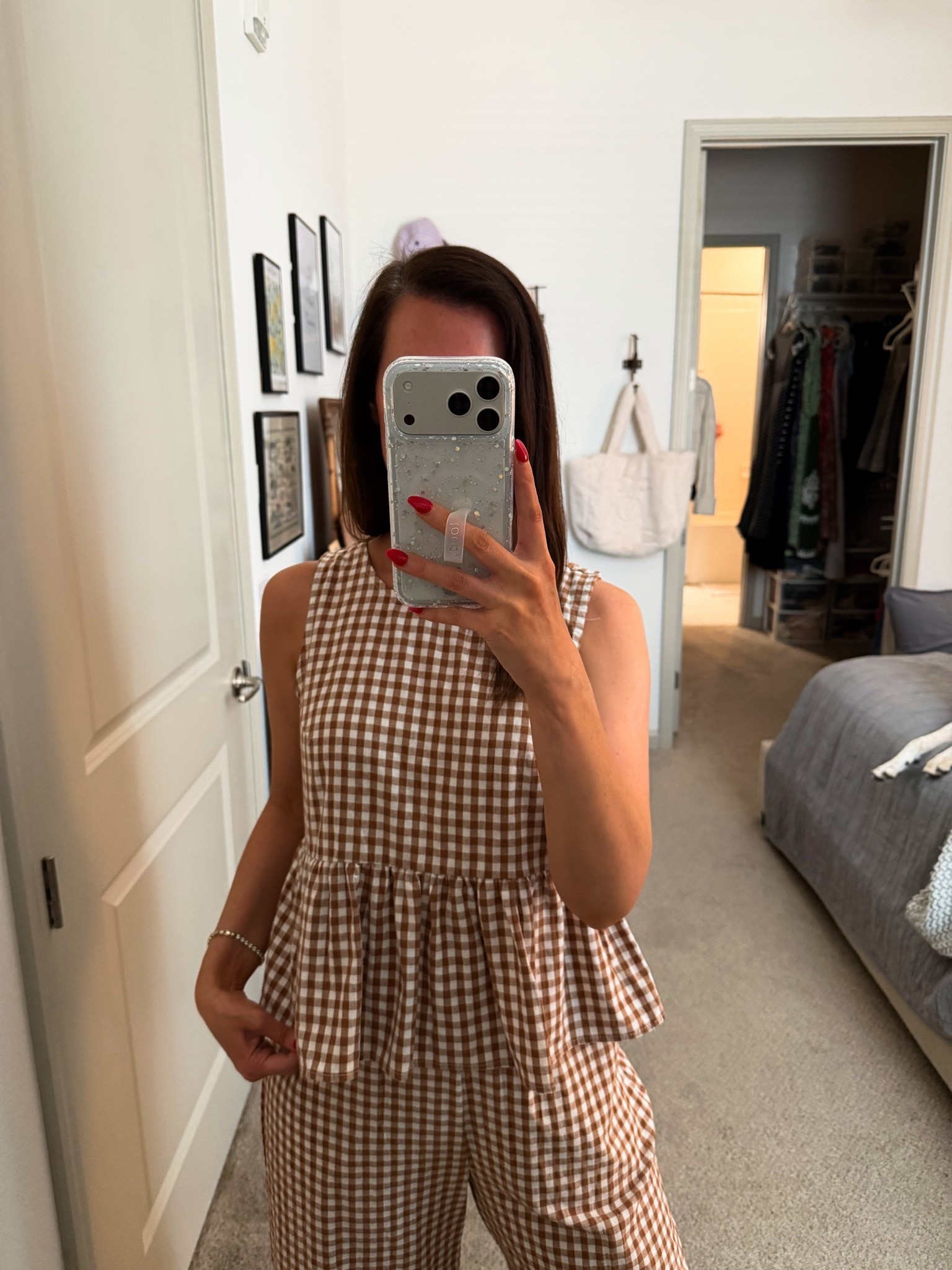 Gingham set // summer // Amazon // under $50 // travel // matching set // spring // two piece set

#LTKSaleAlert #LTKTravel #LTKootd