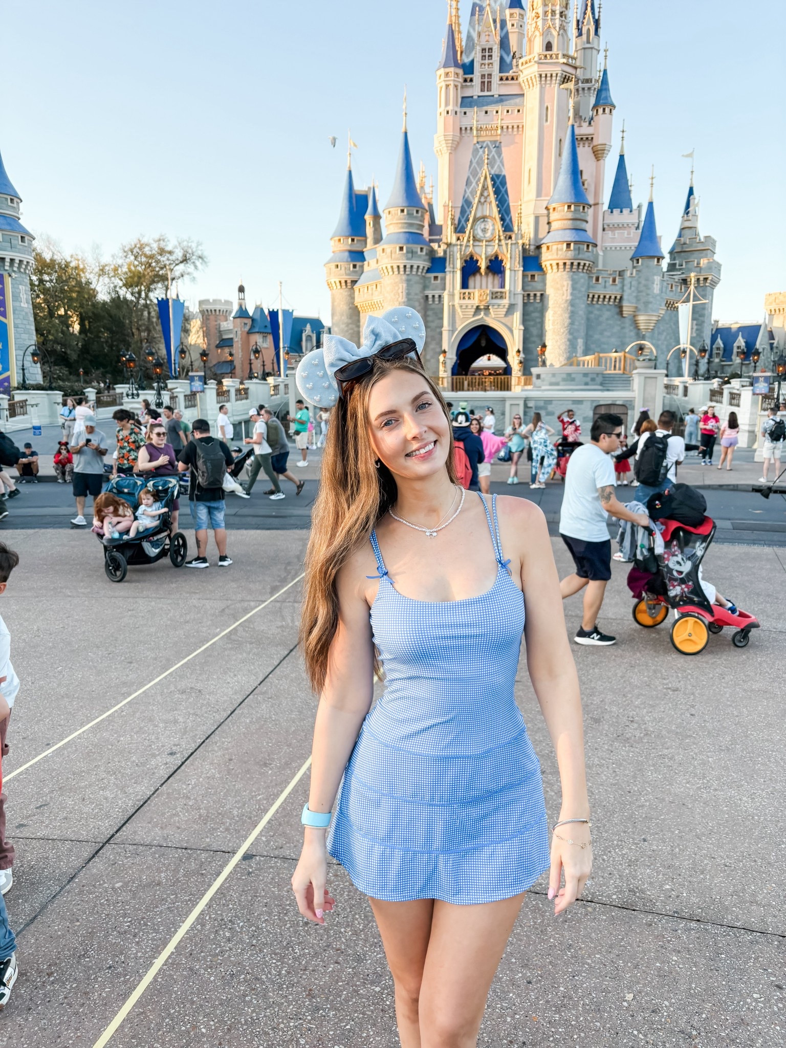 Magic Kingdom outfit 🩵✨
Exact dress is Altar’d State! 

#LTKootd #LTKSeasonal #LTKActive