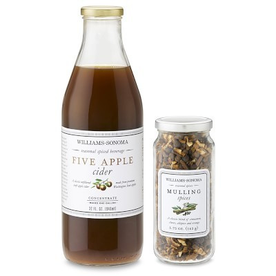Williams Sonoma Mulling Spices & Five Apple Cider Concentrate | Williams-Sonoma