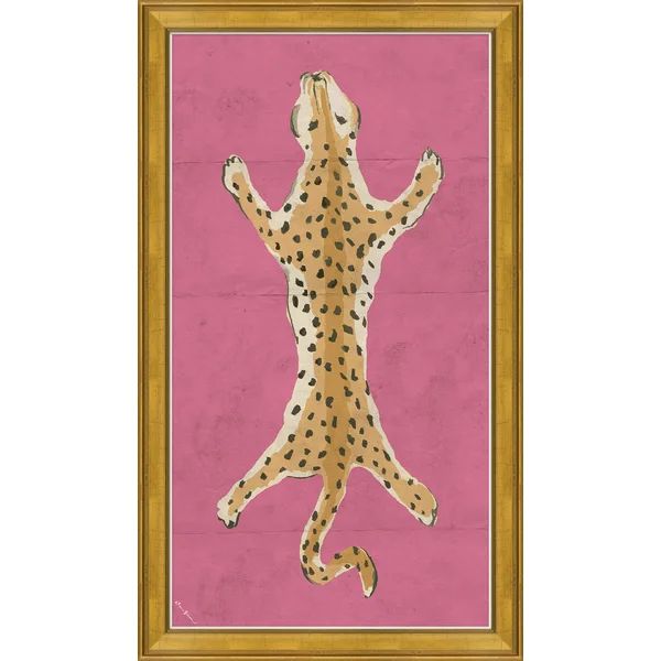 Leopard Series by Dana Gibson - Picture Frame Painting on Paper | Wayfair North America