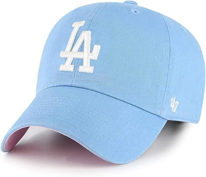 '47 Los Angeles Dodgers Primary Logo Ballpark Clean Up Dad Hat Baseball Cap - Multiple Colors | Amazon (US)