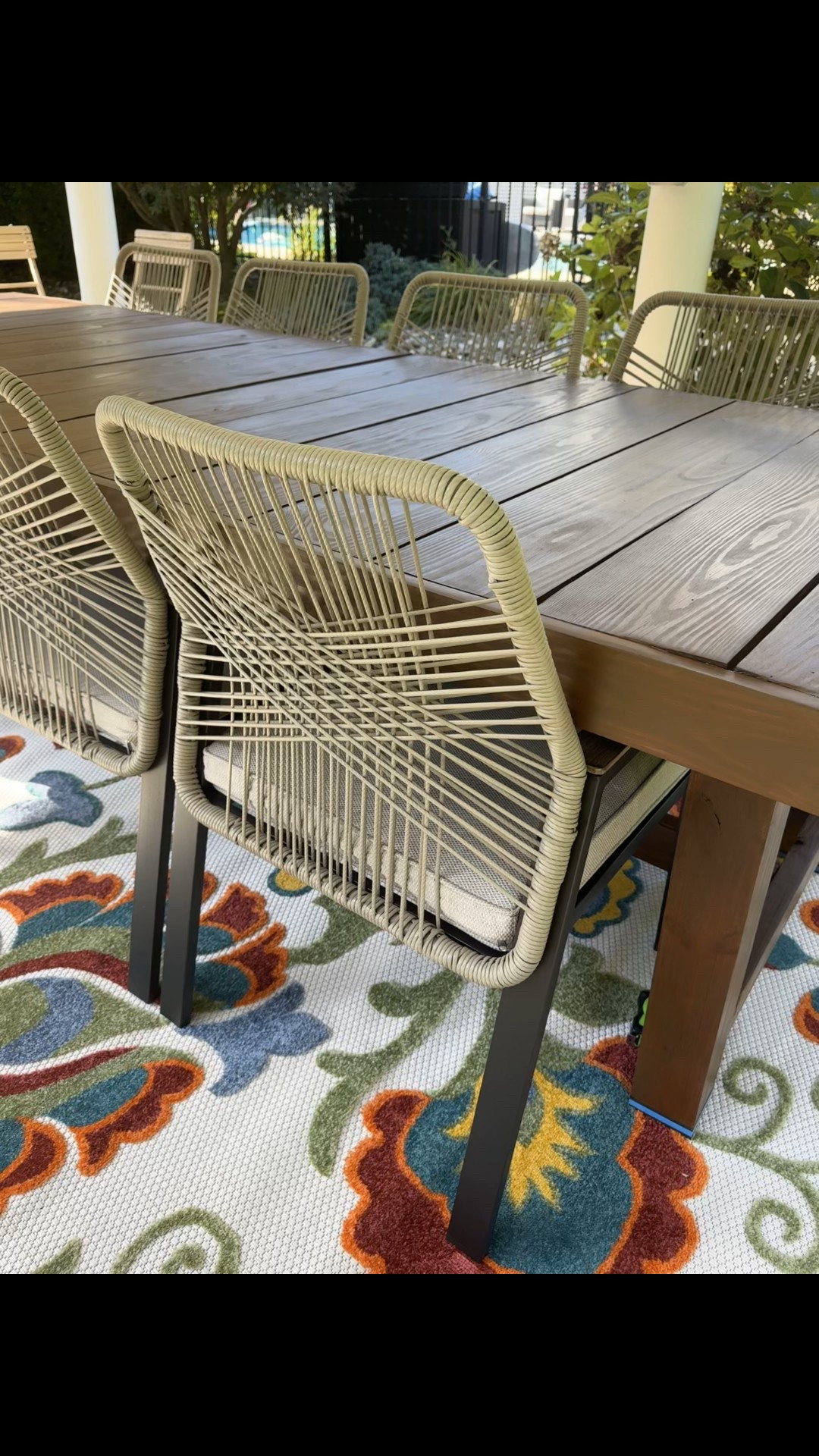 Stunning, comfortable outdoor dining chairs! 

#LTKSeasonal #LTKU #LTKHome