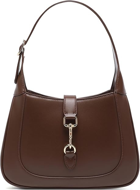 Keyli Women's Top-handle Handbags Vegan Leather Shoulder Bag Small Shoulder Purses with Long Stra... | Amazon (US)