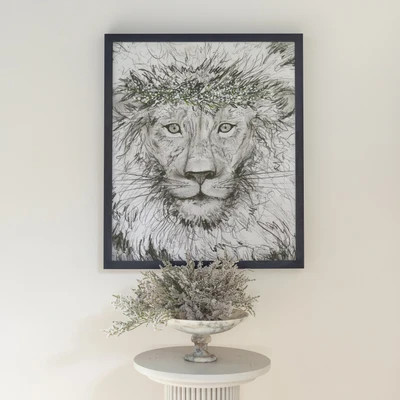 Aslan  Canvas Wall Art | Lindsay Letters, LLC