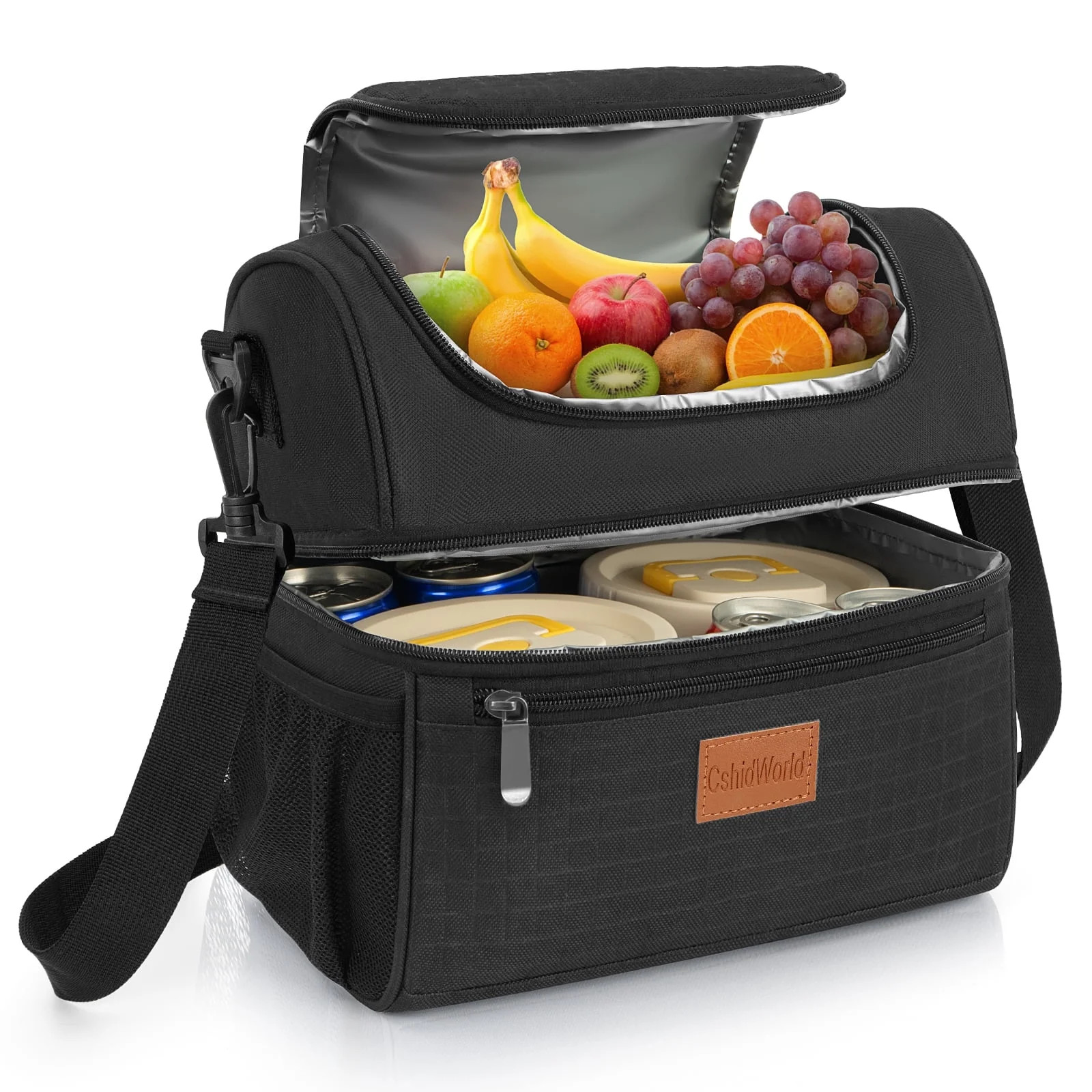 CshidWorld Lunch Box Bag for Men Women, 18 Qt (17L) Dual Layer, Leakproof insulated Adult Lunch C... | Walmart (US)