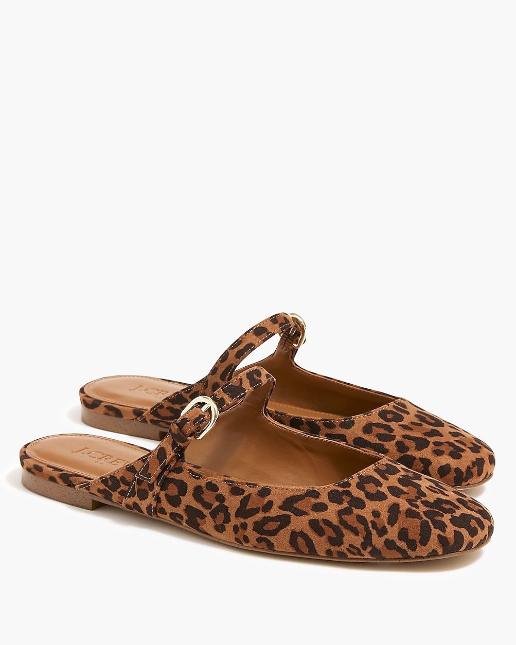 Leopard Mary Jane mules | J.Crew Factory