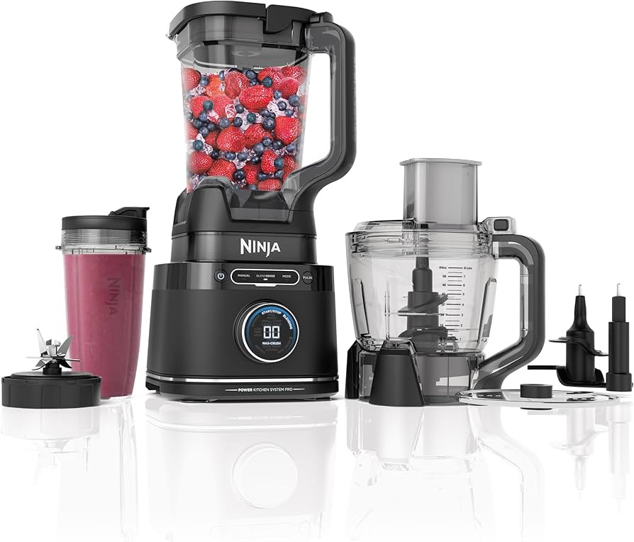 Ninja TB401 Detect Kitchen System Power Blender + Processor Pro, BlendSense Technology, Blender, ... | Amazon (US)