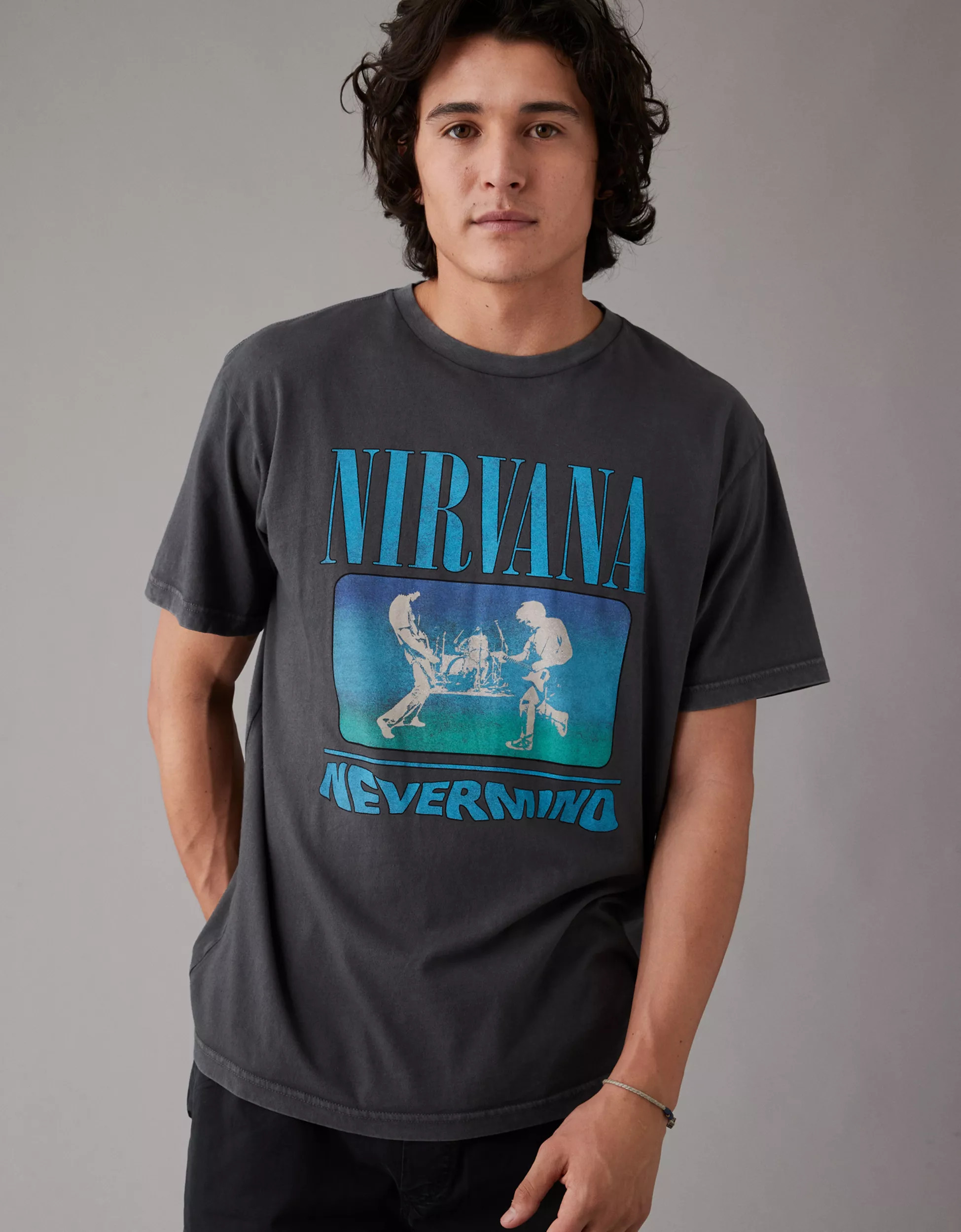 AE Nirvana Graphic T-Shirt | American Eagle Outfitters (US & CA)