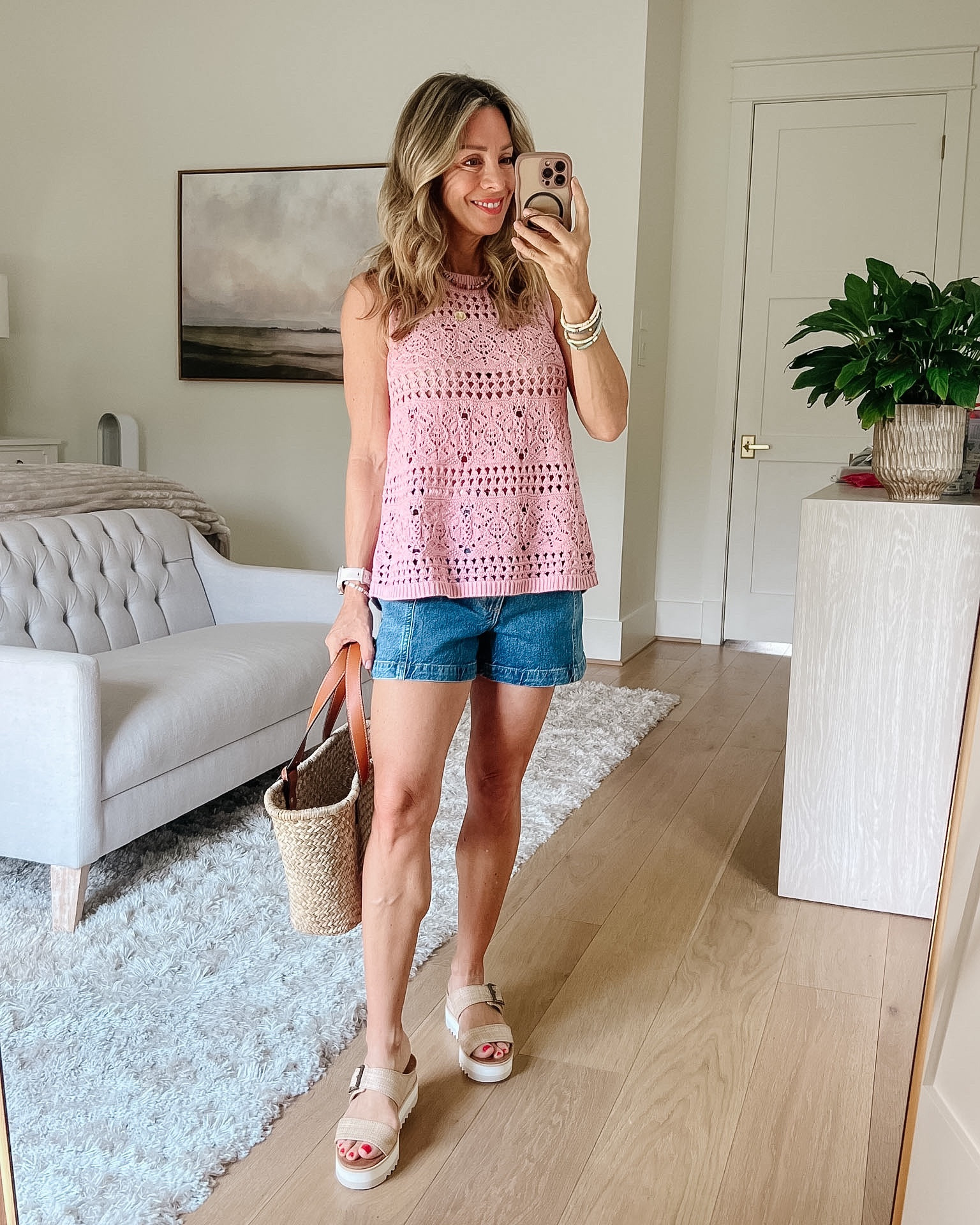 Loving this knit style too from Loft! It’s so easy breezy and sweet 

Top Fit: I’m wearing an XSP

Shorts Fit: I’m wearing a 25P

#LTKgrwm #LTKOver40 #LTKPetite