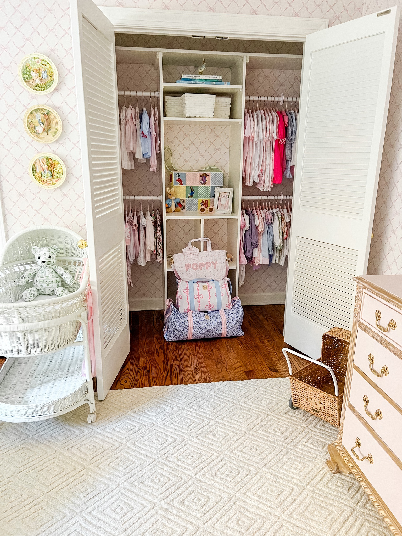 Full nesting mode. 🎀 Bags packed and ready to go! 

#LTKfamily #LTKhome #LTKbaby