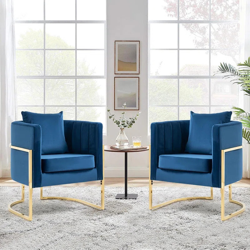 Mercer41 Zianah Upholstered Barrel Chair & Reviews | Wayfair | Wayfair North America