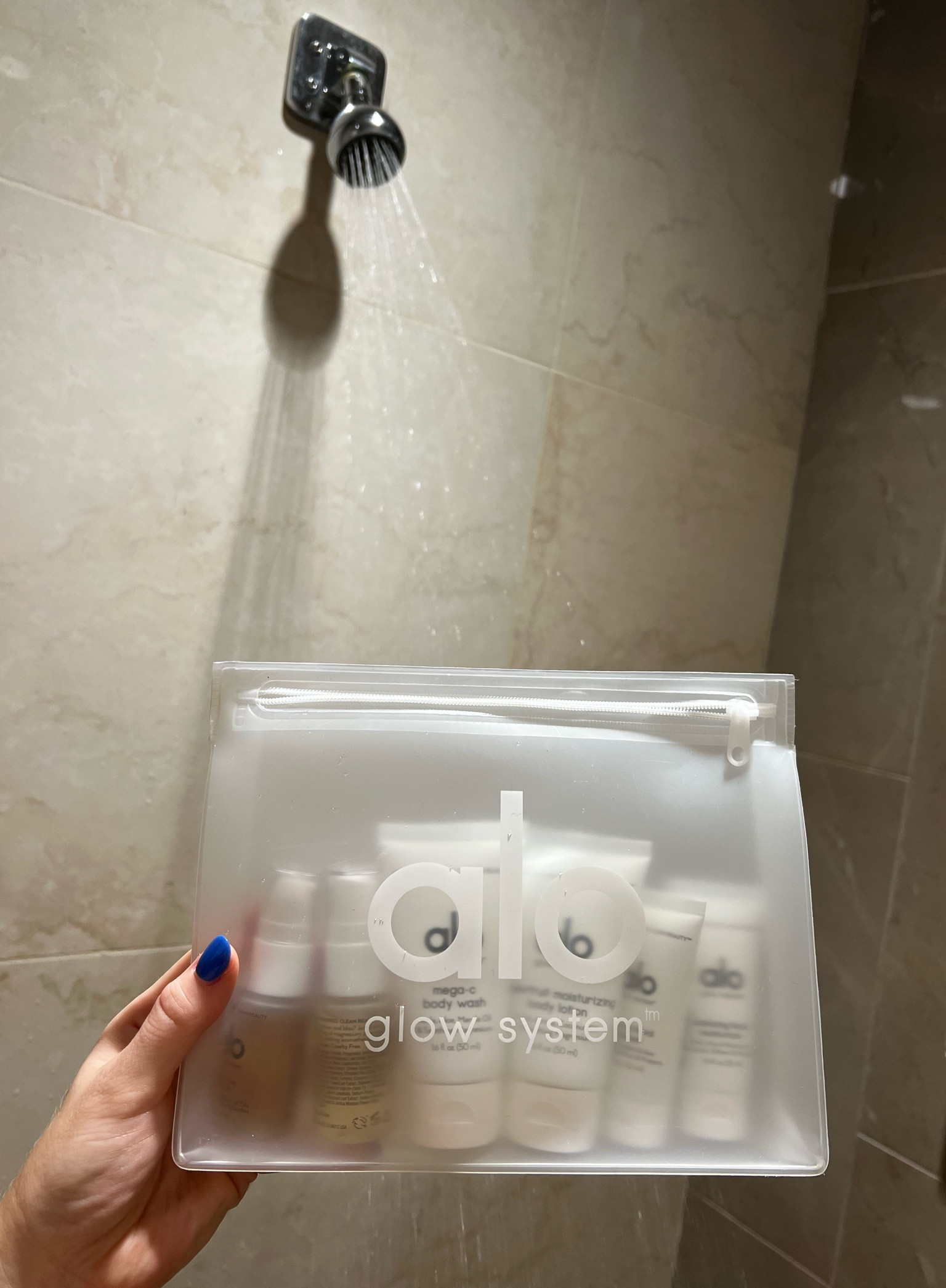 Alo glow system - perfect gym shower routine 

#LTKActive