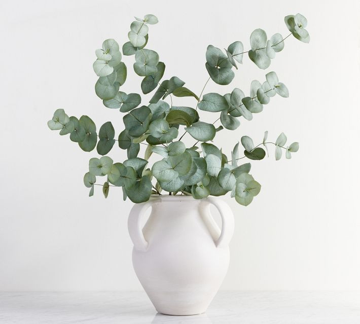 Faux Baby Blue Eucalyptus Branch | Pottery Barn (US)