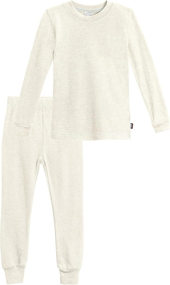 City Threads Boys Thermal Underwear Set Long John, Soft Breathable Cotton Base Layer - Made in US... | Amazon (US)