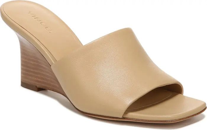 Vince Pia Wedge Sandal | Tan Heels | Tan Shoes | Spring Outfits 2023 | Nordstrom