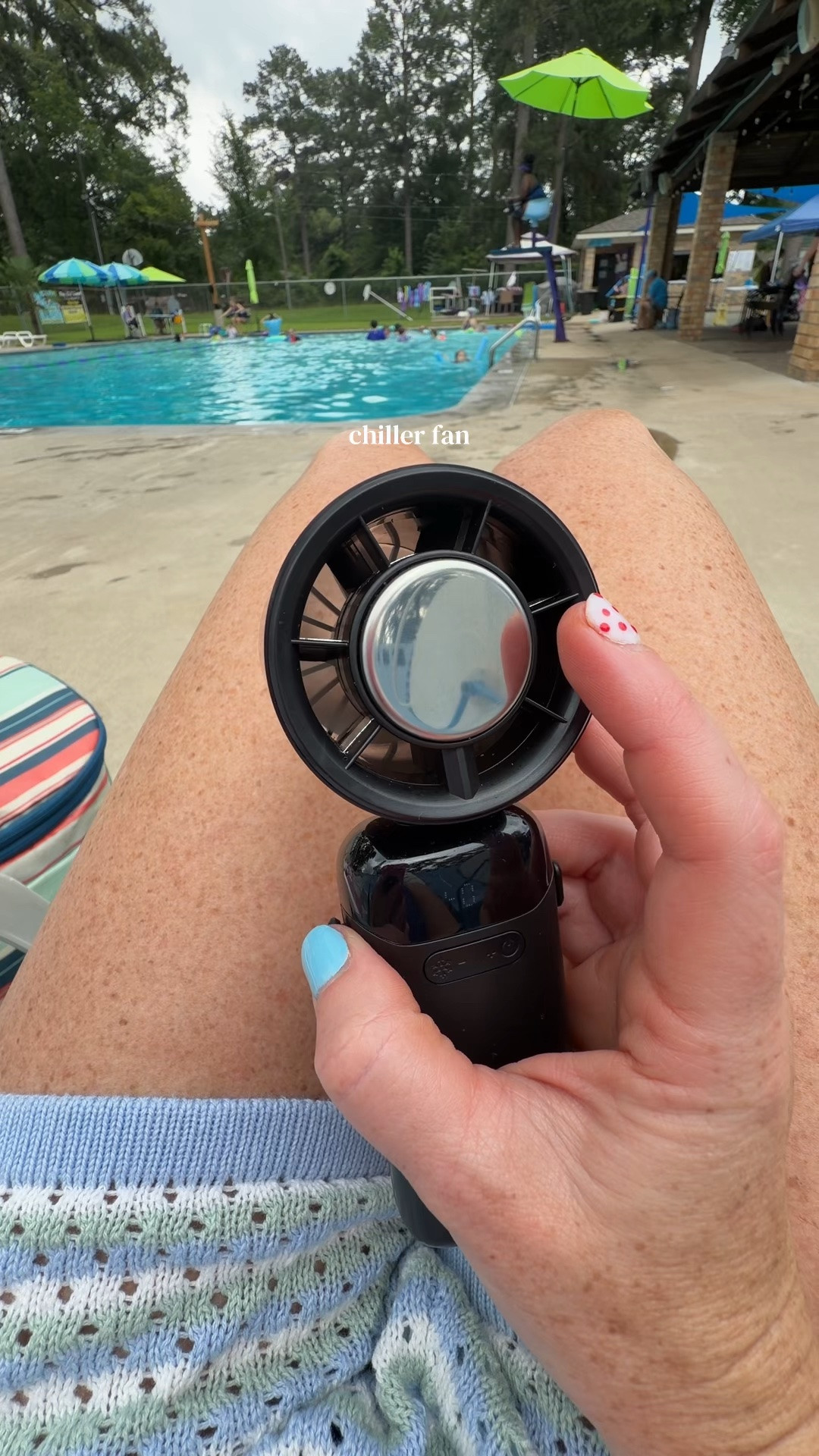 Comes in handy on these hot days!
