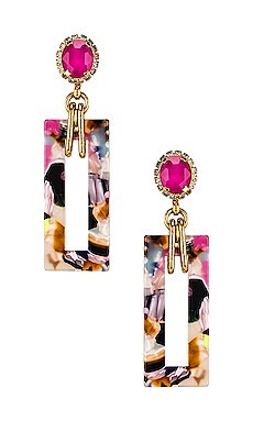 Elizabeth Cole Gaylen Earring in Multi from Revolve.com | Revolve Clothing (Global)
