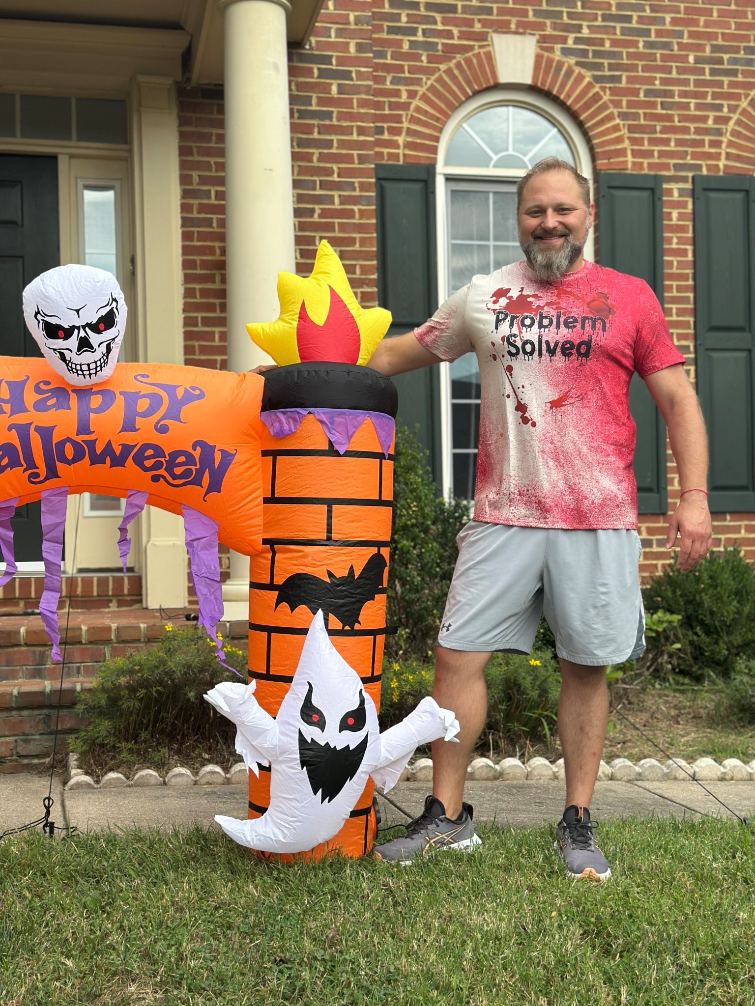 Halloween humor meets spooky style! This “Problem Solved” Halloween T-Shirt is the ultimate conversation starter—funny, edgy, and perfect for parties, trick-or-treating, or just showing off your Halloween spirit.

✔️ Comfortable cotton blend
✔️ Blood splatter design for creepy effect
✔️ Bold “Problem Solved” graphic that gets laughs every time

Pair it with jeans, shorts, or even under a costume for the easiest Halloween outfit ever. 🎭

🛒 Grab this funny Halloween graphic tee on Amazon today—perfect gift idea for dads, husbands, or any guy who loves a laugh with his spooky style!

#HalloweenShirt #FunnyHalloweenShirt #AmazonFashion #HalloweenCostumeIdea #HalloweenOutfit #ProblemSolvedShirt #AmazonFinds #SpookySeason

#LTKSeasonal #LTKFamily #LTKMens