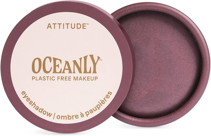 ATTITUDE Oceanly Eyeshadow, EWG Verified, Single Shimmer Cream Eyeshadow, Plastic-Free, Vegan Bea... | Amazon (US)