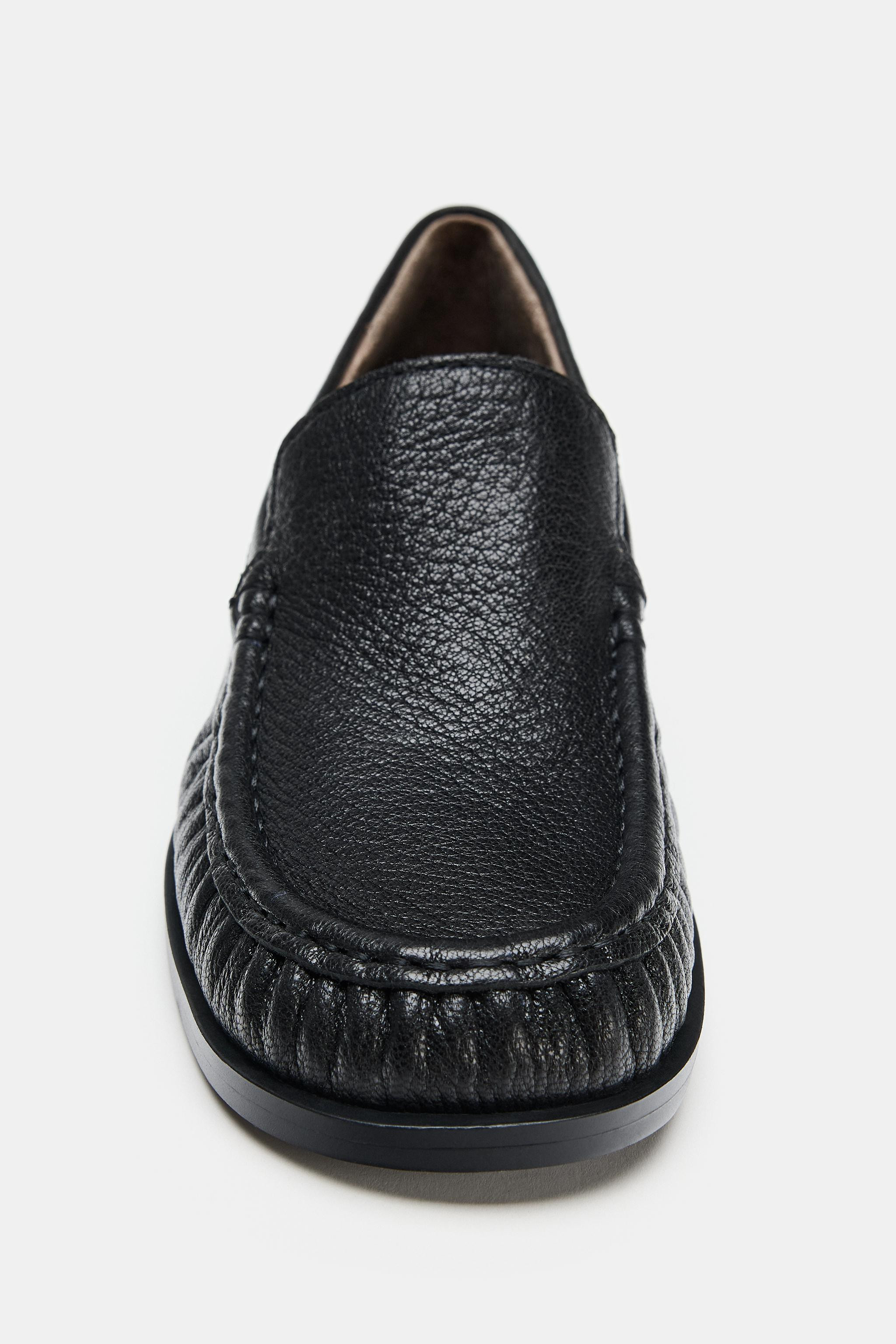 LEATHER LOAFERS | Zara US