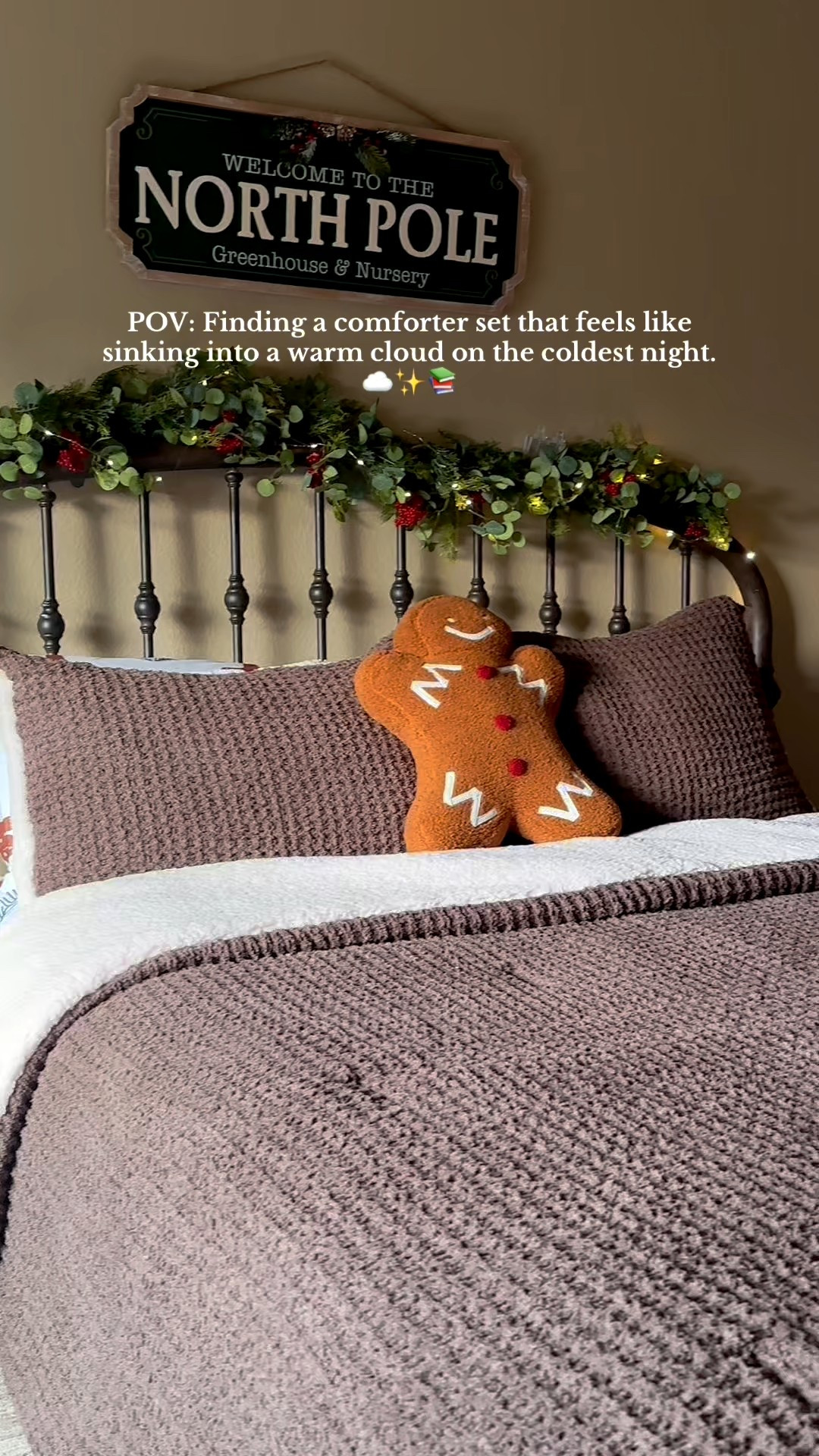 The most cozy Sherpa waffle knit comforter set!

#LTKvlog #LTKHome