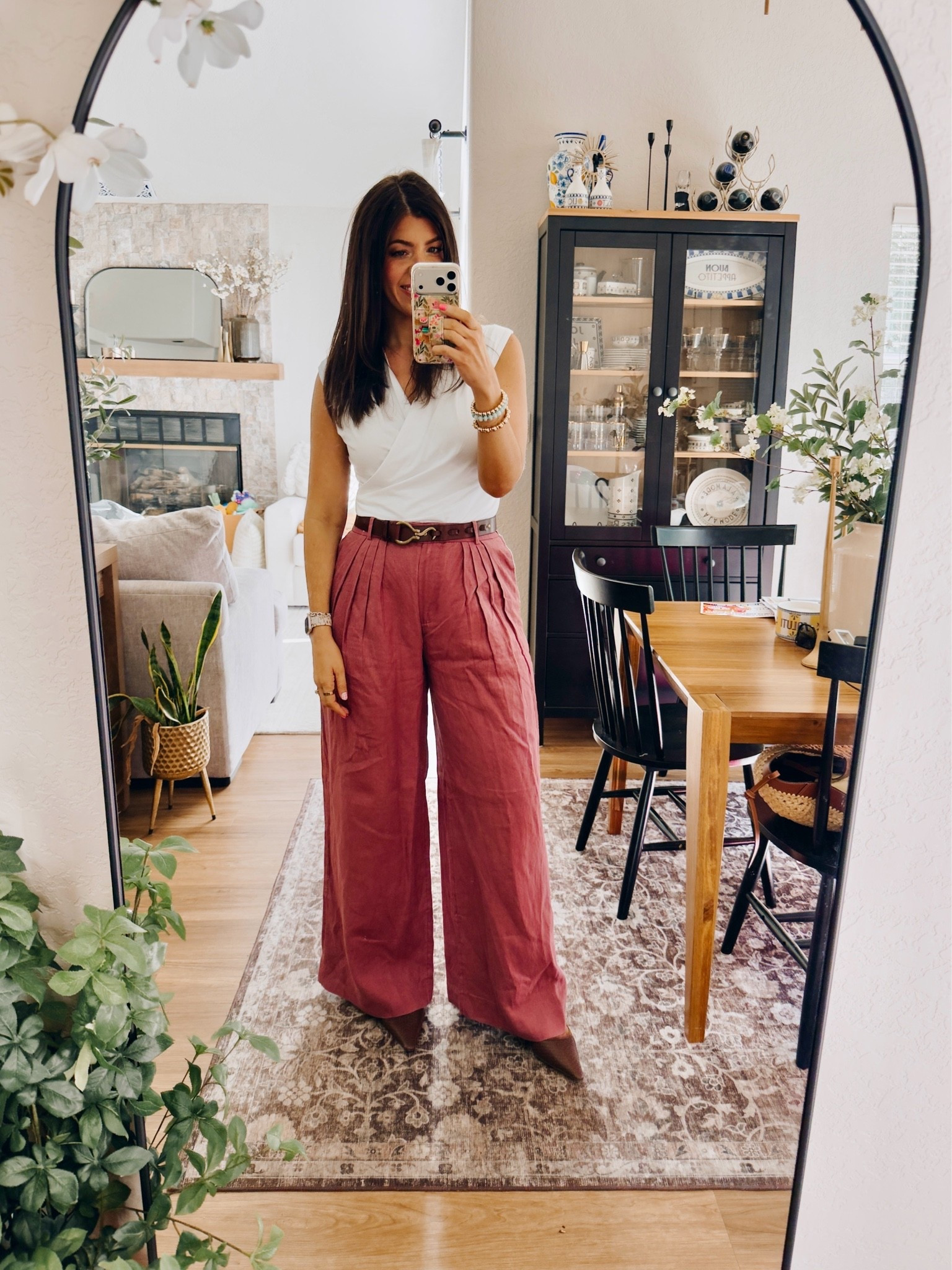 Work ootd
In a medium wrap top and 29 long linen trouser

#LTKMidsize #LTKTall #LTKWorkwear
