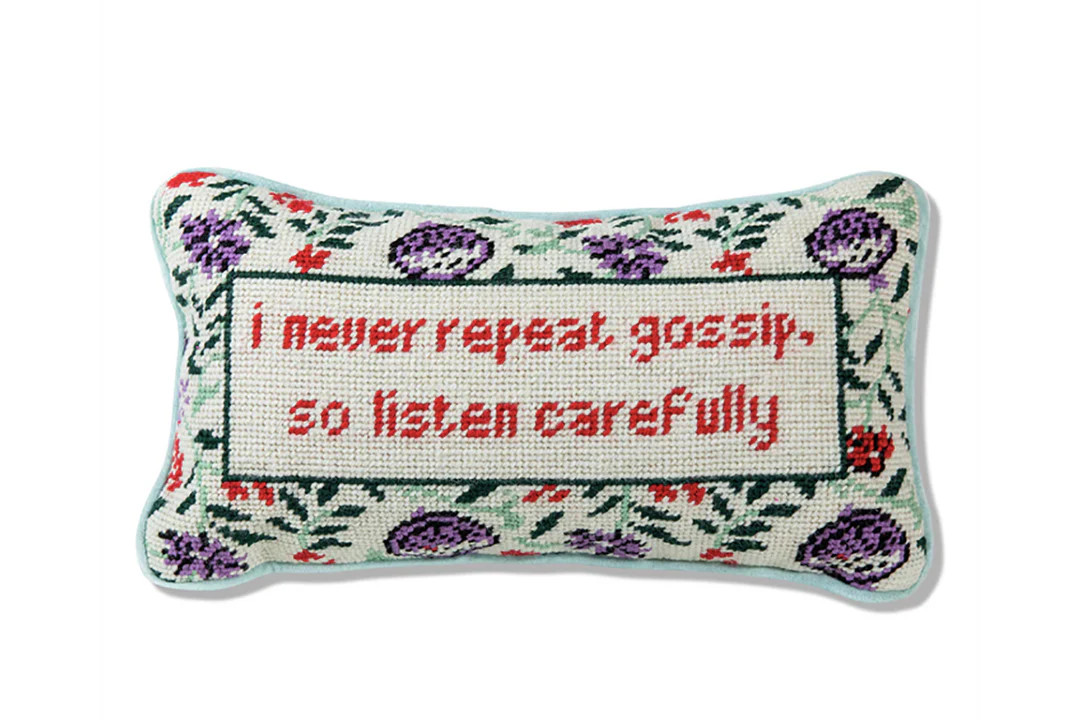 Needlepoint Pillow | Lucy's Market