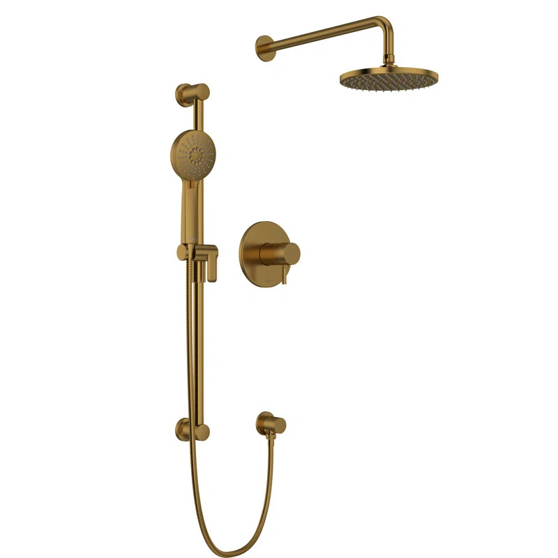 Riu™ 1/2" Thermostatic & Pressure Balance Shower System with up to 2 Functions featuring RioWis... | Wayfair North America