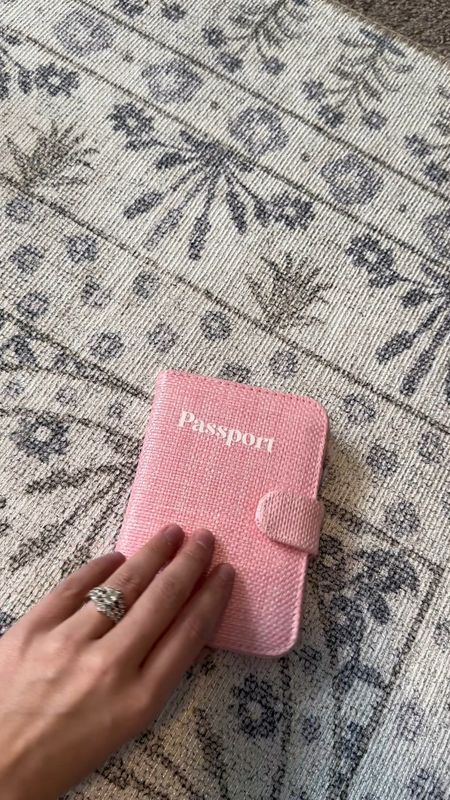 What I bought VS what I got on Amazon: pink rattan passport cover! Is this not the cutest passport holder ever?! The woven pink rattan design and minimalist font make this a must have for international travel in 2023 🎀

#LTKFind #LTKtravel #LTKhome
