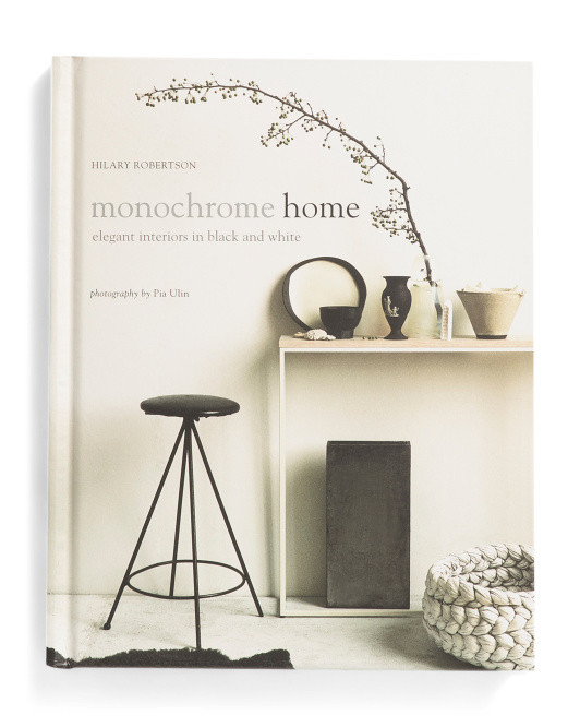 Monochrome Home Book | TJ Maxx