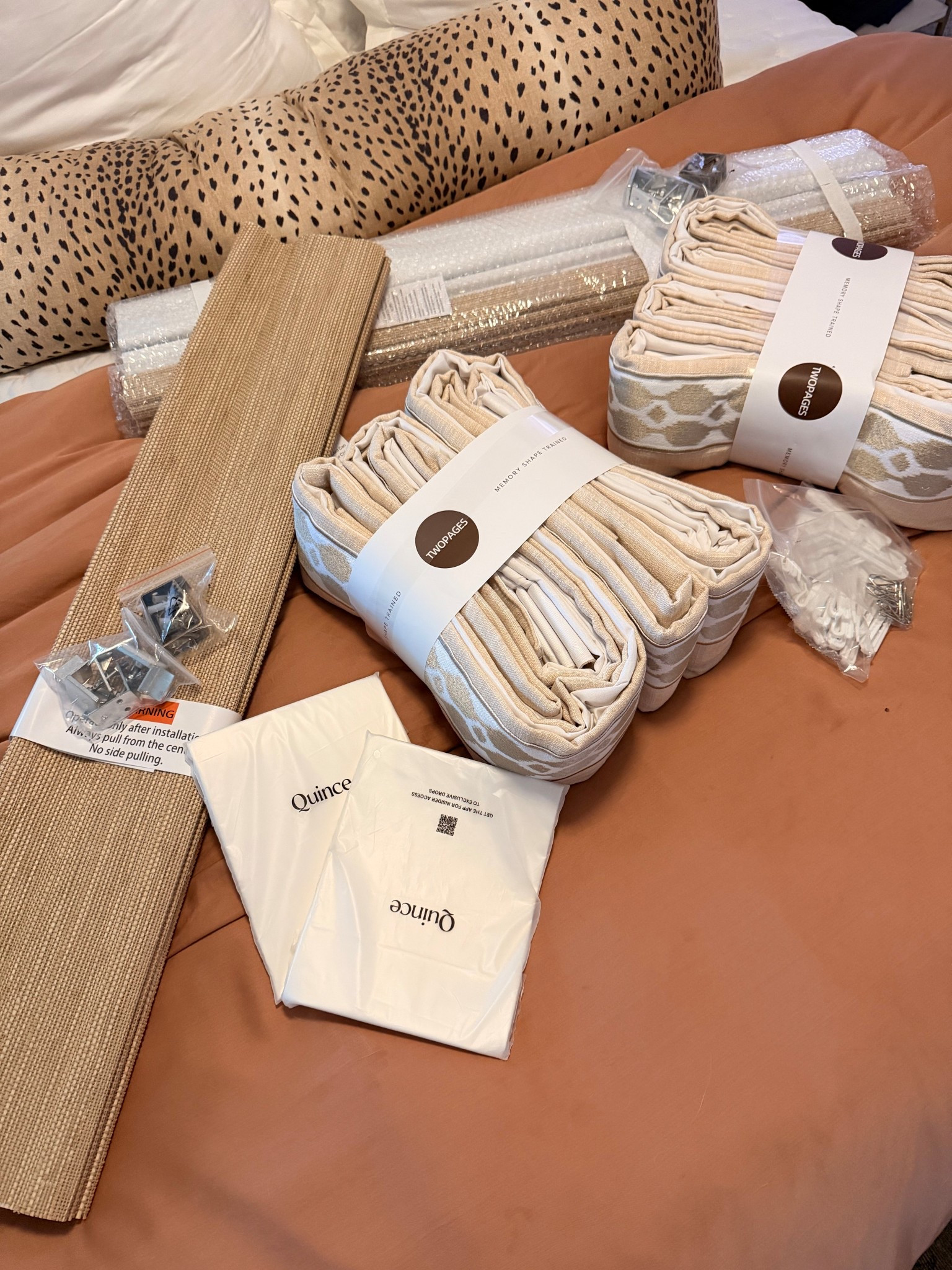 About to totally upgrade my bedroom with @twopages #twopagescurtains use code maywestharrison for 24% off!!! 