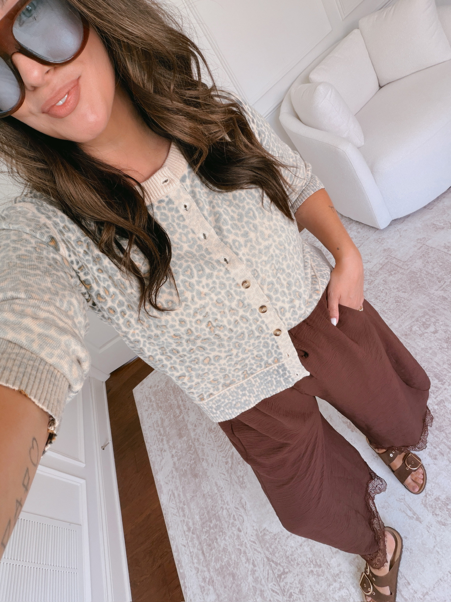 wearing an XL in both

#LTKSeasonal #LTKMidsize