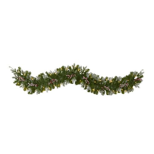 Faux Pine Garland 72in. Green | One Kings Lane