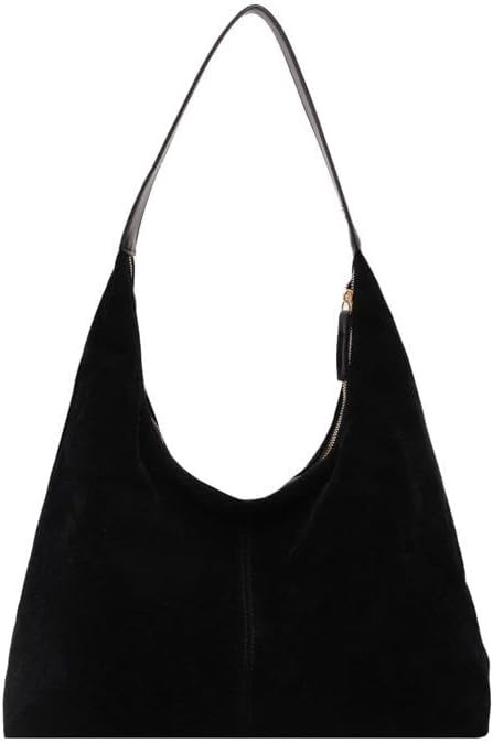 Women’s Suede Bag Trendy Suede Tote Bag Shoulder Bags For Women Fall Hobo Bag Winter Work Purse... | Amazon (US)