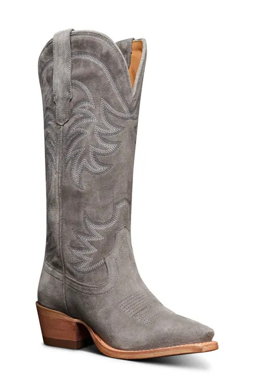 Tecovas The Annie Western Boot in Charcoal at Nordstrom, Size 9.5 Regular Calf | Nordstrom
